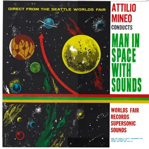Man in space with sounds